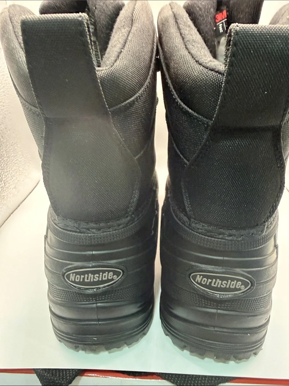 Northside Black Waterproof Men's Winter Snow Boots